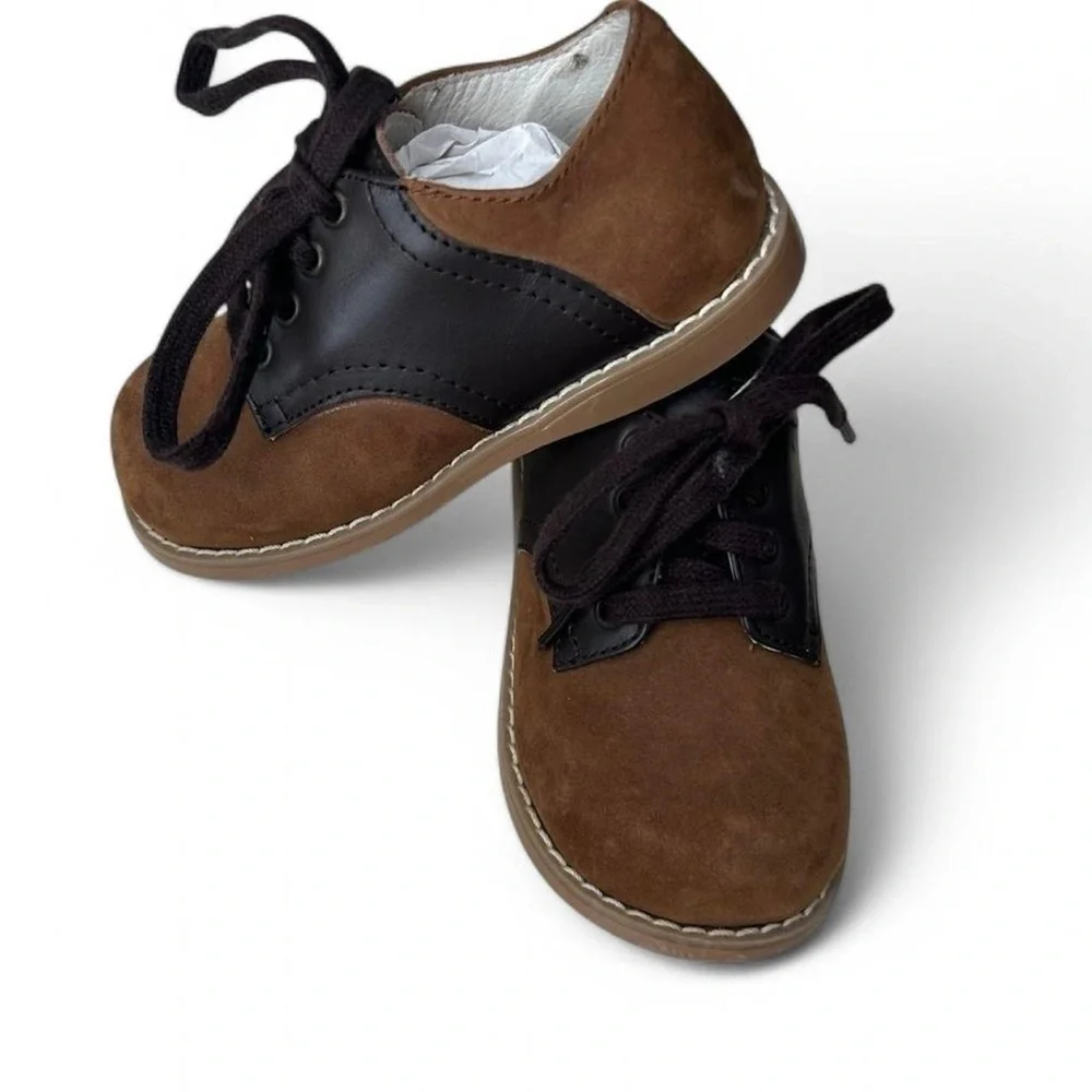 Willits Chris Saddle Shoes – Brown/Acorn, Toddler 5.5